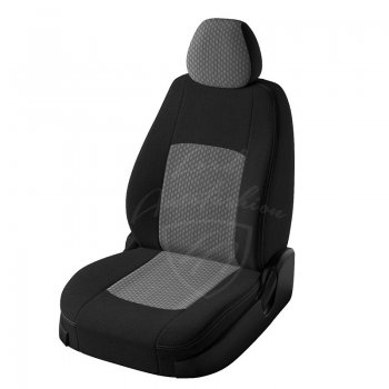 4 499 р. Чехлы для сидений Lord Autofashion Турин (жаккард)  Chevrolet Lanos  T100 (2002-2017) (Черный, вставка Люкс-94). Увеличить фотографию 1