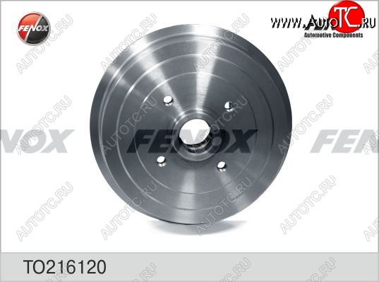 3 279 р. Барабан тормозной (задний) FENOX Daewoo Sense Т100 седан (1997-2008)