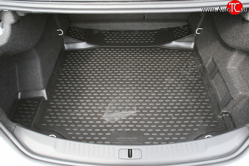 259 р. Коврик в багажник (седан) Element (полиуретан)  Chevrolet Malibu  8 (2013-2015)
