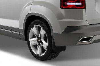 2 399 р. Брызговики задние Frosch Chevrolet Orlando (2011-2018). Увеличить фотографию 1