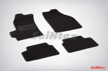 2 699 р. Комплект ворсовых ковриков в салон LUX Seintex  Chevrolet Spark  M200,250 (2005-2010). Увеличить фотографию 1