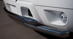 21 899 р. Защита переднего бампера (2 трубыØ76 и 42 мм, нержавейка) Russtal Chevrolet Tahoe GMT900 5 дв. (2006-2013). Увеличить фотографию 3