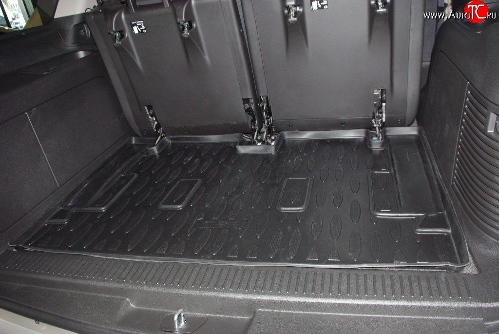 1 369 р. Коврик в багажник (7 мест) Aileron (полиуретан) Chevrolet Tahoe GMT900 5 дв. (2006-2013)