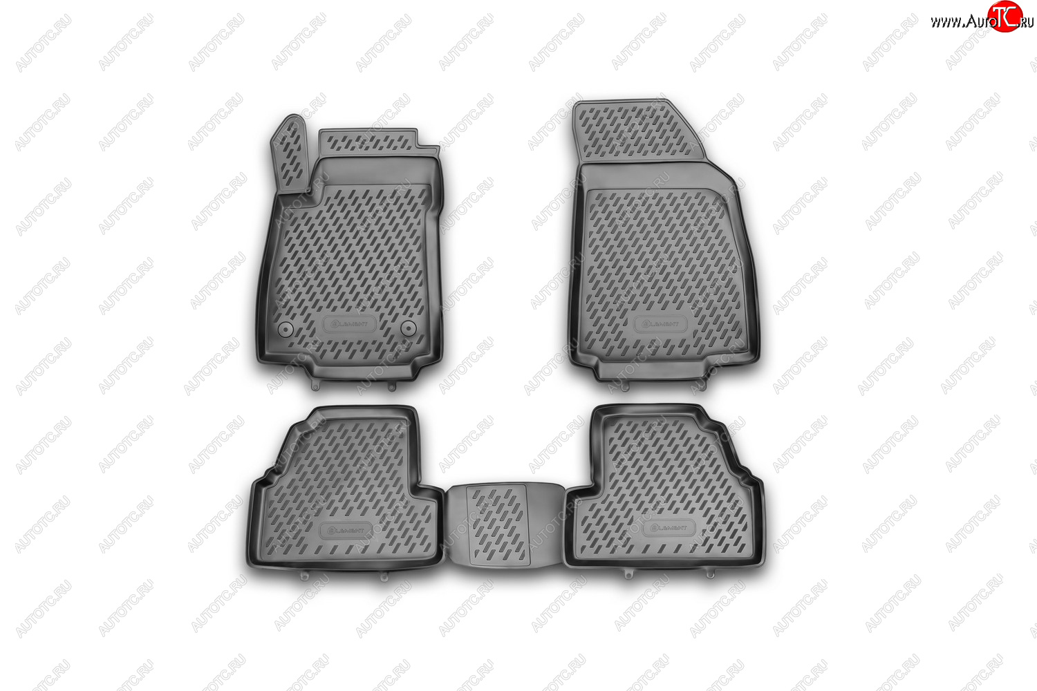 2 р. Комплект 3D ковриков салона Element (полиуретан)  Chevrolet Tracker (2013-2015) (Черные)