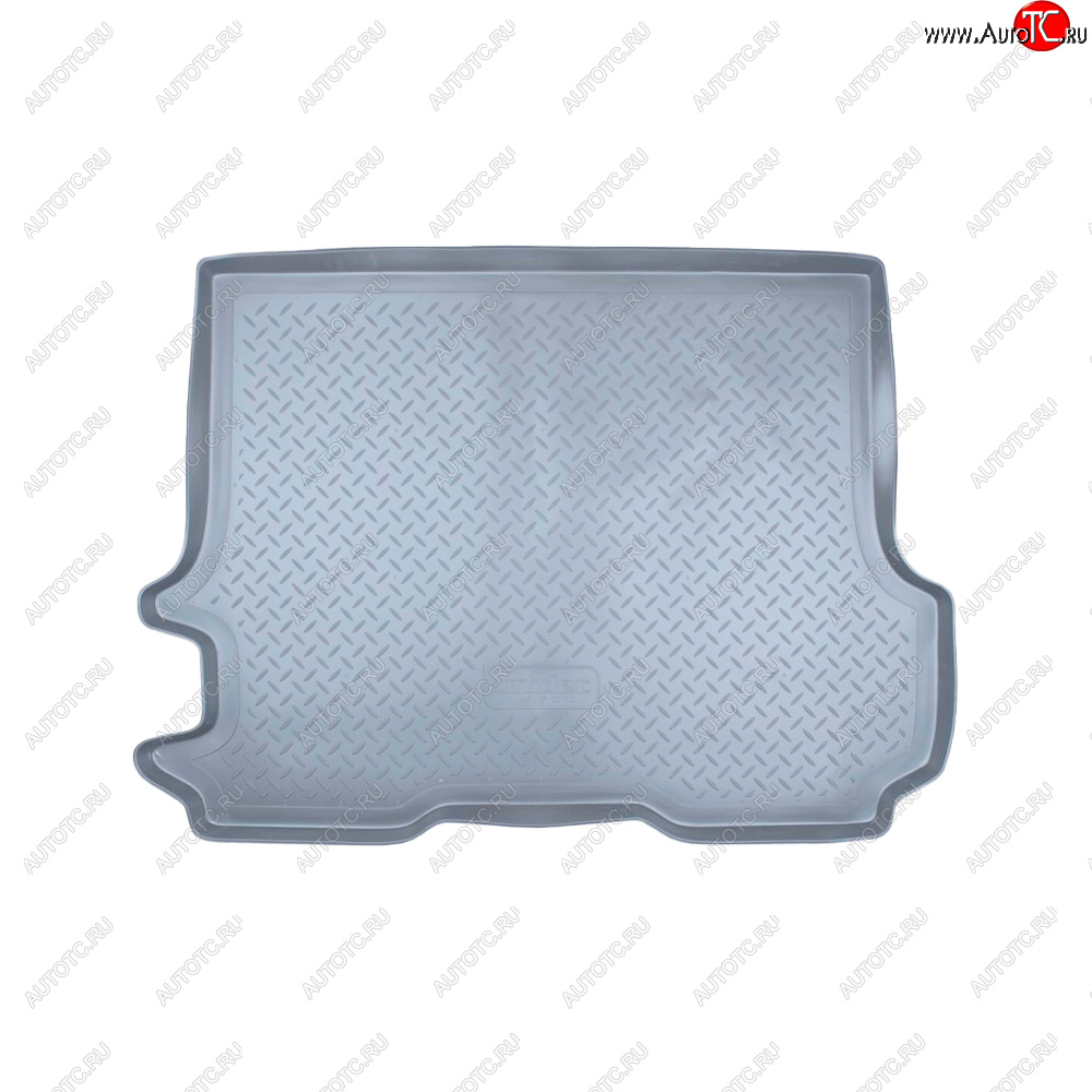2 199 р. Коврик багажника Norplast Unidec  Chevrolet Trailblazer  GMT360 (2001-2012) (Цвет: серый)