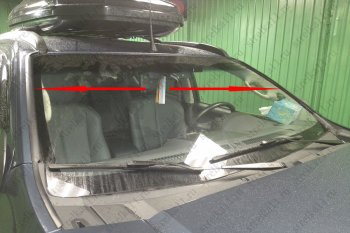 1 849 р. Водостоки лобового стекла Стрелка 11 Chevrolet Trailblazer GM800 рестайлинг (2016-2020). Увеличить фотографию 4