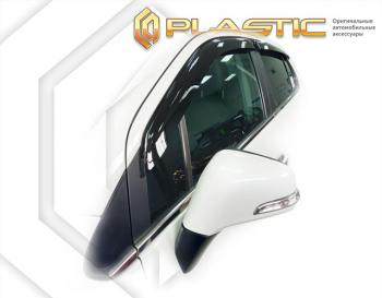 2 079 р. Дефлектора окон (США, Южная Корея) CA-Plastic  Chevrolet Trax (2016-2022) (classic полупрозрачный). Увеличить фотографию 1