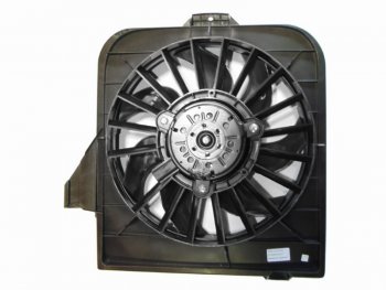 5 749 р. Вентилятор радиатора в сборе SAT Chrysler Voyager RG минивэн дорестайлинг (2000-2004). Увеличить фотографию 1
