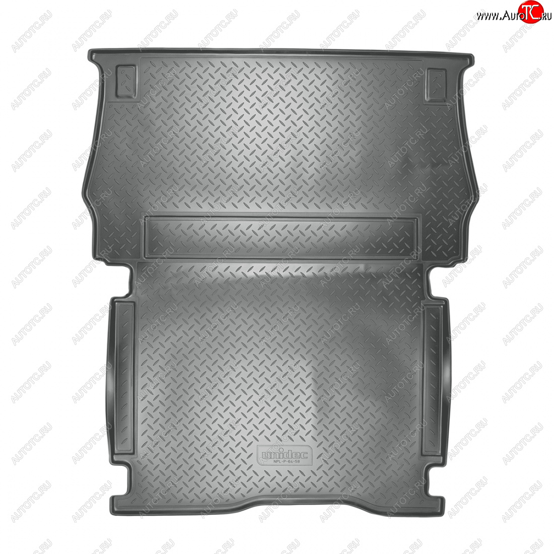 Коврик багажника Unidec (фургон, стандартная база, сборка РФ)  CITROEN Berlingo  B9 (2015-2022) (Серый)Цена: 2 789 р.