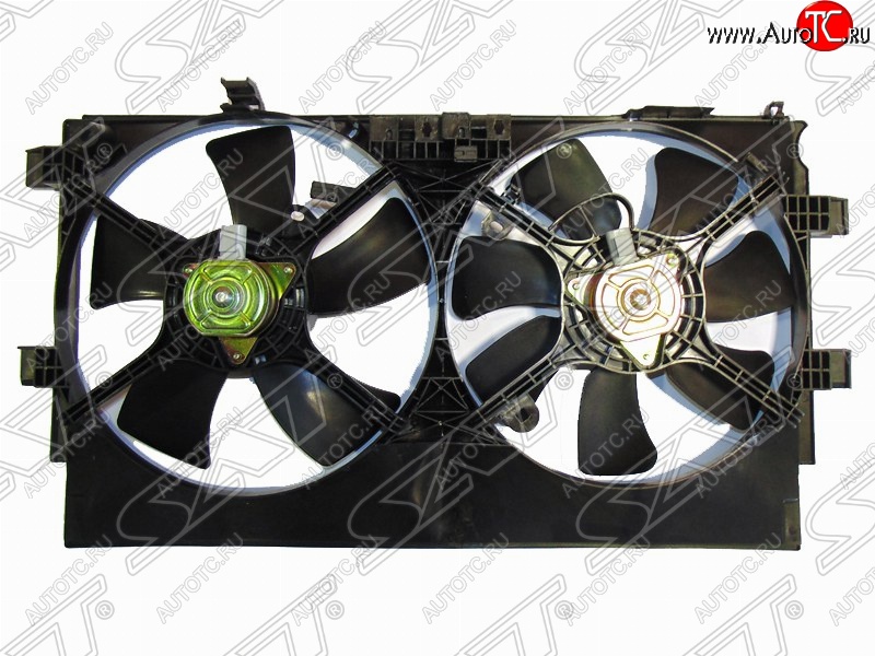 5 649 р. Диффузор радиатора в сборе SAT Mitsubishi Outlander XL (CW)  рестайлинг (2010-2013)