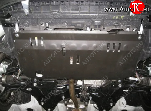 6 999 р. Защита картера двигателя и КПП Alfeco  CITROEN C3  дорестайлинг (2009-2015) (Алюминий 3 мм)