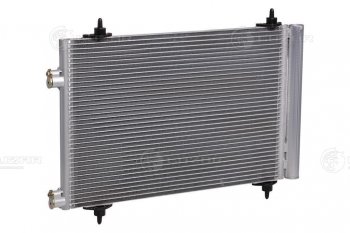 6 499 р. Радиатор кондиционера на LUZAR (1.6i / 1.4i / 2.0i / 2.0HDi)  CITROEN C4 (2004-2022), Peugeot 307 ( универсал,  хэтчбэк 3 дв.,  хэтчбэк 5 дв.) (2001-2008). Увеличить фотографию 1