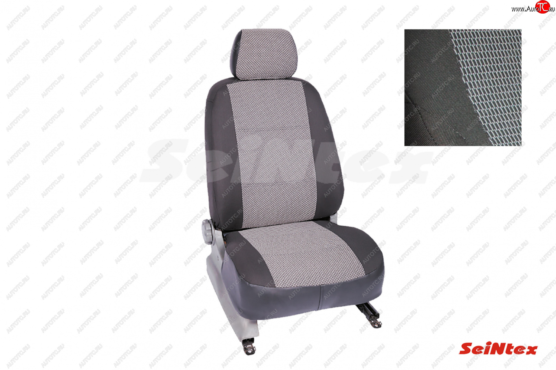 3 799 р. Чехлы для сидений на Seintex (жаккард) CITROEN C4 B7 седан рестайлинг (2015-2022)