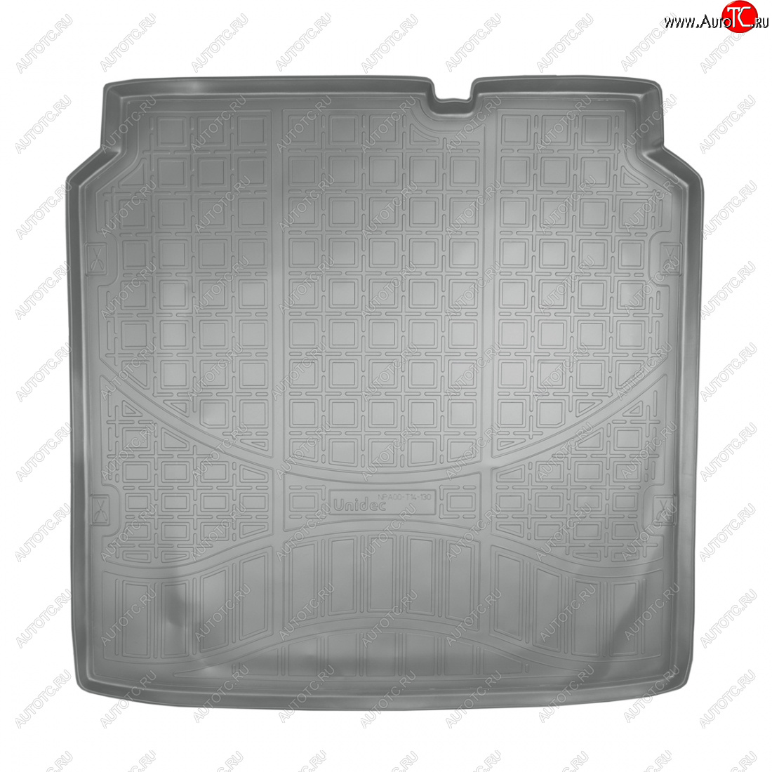 1 899 р. Коврик багажника Unidec  CITROEN C4 (2013-2022) (Серый)