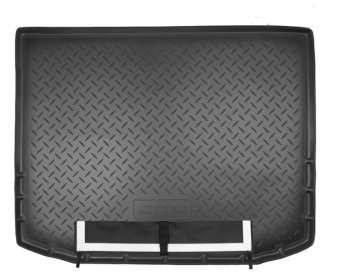 Коврик багажника Norplast Unidec Mitsubishi ASX 2-ой рестайлинг (2017-2020)  (Цвет: черный, с погрузочным ковриком (фартуком))