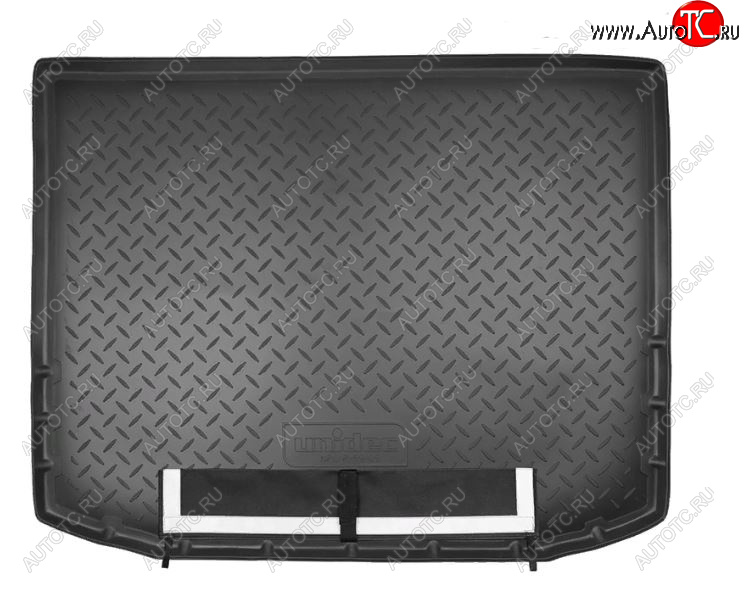 2 499 р. Коврик багажника Norplast Unidec Mitsubishi ASX дорестайлинг (2010-2012) (Цвет: черный, с погрузочным ковриком (фартуком))