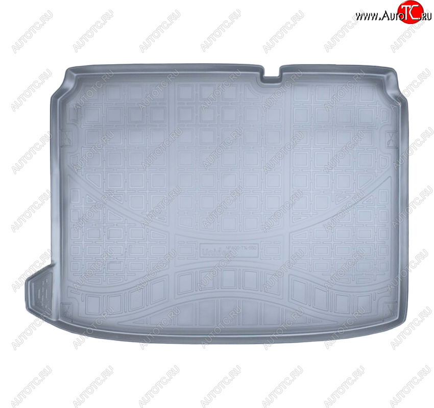 1 799 р. Коврик багажника Norplast Unidec  CITROEN DS4  PF1 (2010-2015) (Цвет: серый)