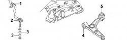 519 р. Полиуретановая втулка стойки стабилизатора передней подвески Точка Опоры  CITROEN Jumper ( 230,  244,  250) (1994-2014), Fiat Ducato ( 230,  244,  250) (1994-2014), Peugeot Boxer ( 230,  244,  250) (1994-2014). Увеличить фотографию 2