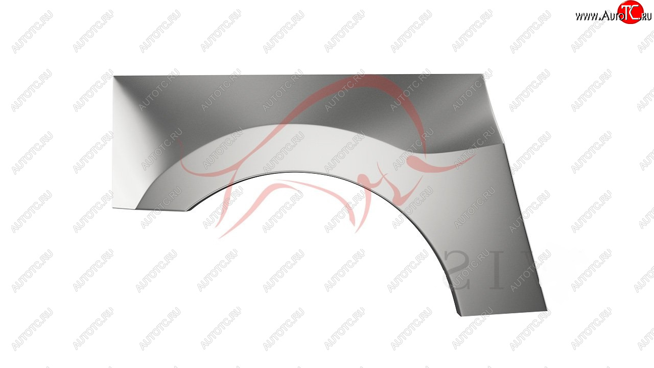 2 189 р. Правая задняя ремонтная арка (внешняя) Wisentbull Peugeot Expert (2007-2012)