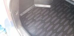 1 199 р. Коврик в багажник (седан) Aileron (полиуретан)  Daewoo Gentra  KLAS (2012-2016). Увеличить фотографию 2