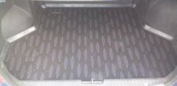1 199 р. Коврик в багажник (седан) Aileron (полиуретан)  Daewoo Gentra  KLAS (2012-2016). Увеличить фотографию 1