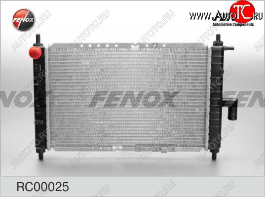 5 199 р. Радиатор двигателя FENOX Daewoo Matiz M100 дорестайлинг (1998-2000)