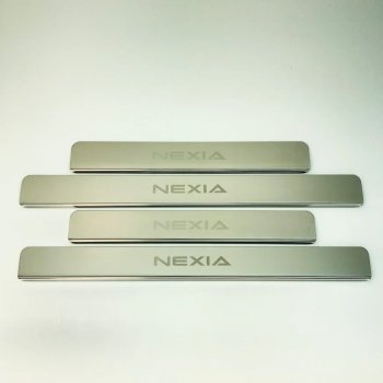 Накладки порожков салона INOX Daewoo Nexia дорестайлинг (1995-2008)