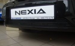 1 099 р. Сетка на бампер Russtal (черная)  Daewoo Nexia  рестайлинг (2008-2015). Увеличить фотографию 4