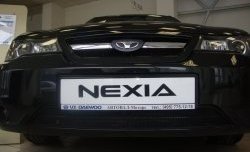 Сетка на бампер Russtal (черная) Daewoo Nexia рестайлинг (2008-2015)