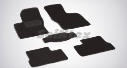 2 399 р. Износостойкие коврики в салон SeiNtex Premium LUX 4 шт. (ворсовые)  Daewoo Nexia  рестайлинг (2008-2015). Увеличить фотографию 1