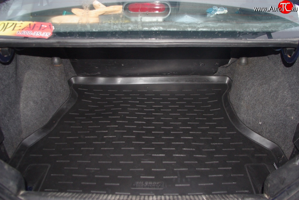 1 239 р. Коврик в багажник Aileron (полиуретан)  Daewoo Nexia  дорестайлинг (1995-2008)