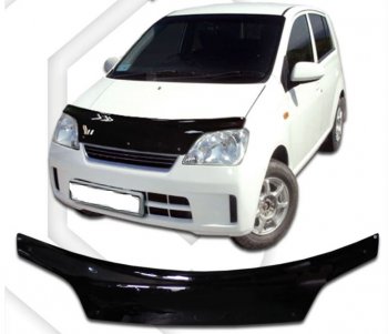 Дефлектор капота (кузов L250S, L250V, L260S) CA-Plastic Daihatsu (Дайхатсу) Mira (Мира) (2003-2007)