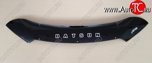 999 р. Дефлектор капота Russtal (короткая)  Datsun mi-DO - on-DO ( дорестайлинг,  рестайлинг)