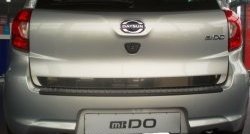 679 р. Накладка защитная на верхнюю часть заднего бампера Тюн-Авто  Datsun mi-DO (2014-2024). Увеличить фотографию 4