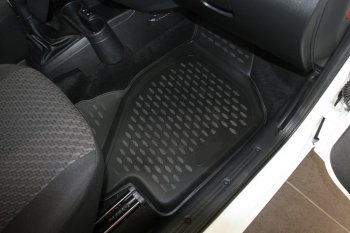 1 079 р. Комплект ковриков в салон Element 3D (полиуретан) Datsun on-DO дорестайлинг (2014-2019). Увеличить фотографию 3