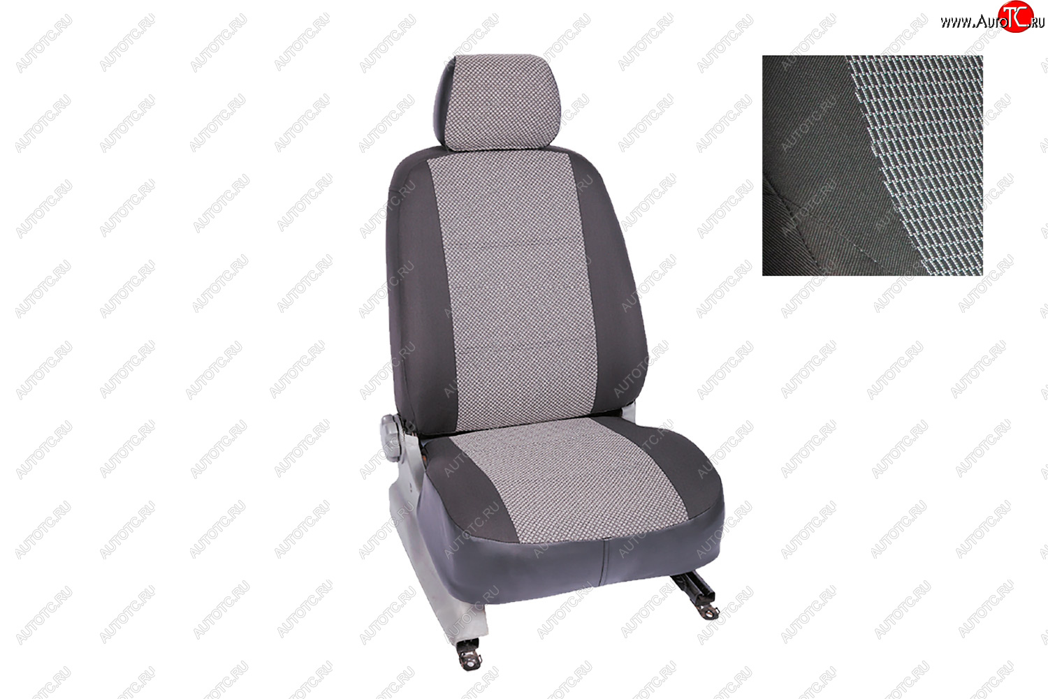 4 599 р. Чехлы для сидений на sedan 40/60 airbag Seintex (жаккард)  Datsun on-DO  дорестайлинг (2014-2019)