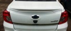 679 р. Накладка защитная на верхнюю часть заднего бампера Тюн-Авто Datsun on-DO дорестайлинг (2014-2019). Увеличить фотографию 1