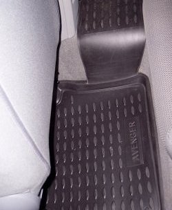 2 299 р. Коврики в салон Element 4 шт. (полиуретан)  Dodge Avenger  JS седан (2008-2014). Увеличить фотографию 2