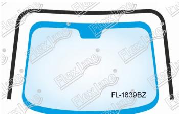 1 679 р. Молдинг лобового стекла FlexLine Dodge Durango WK2 дорестайлинг (2010-2013). Увеличить фотографию 1