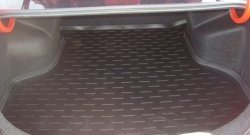 1 699 р. Коврик в багажник (седан) Aileron (полиуретан) FAW Oley седан (2012-2018). Увеличить фотографию 1
