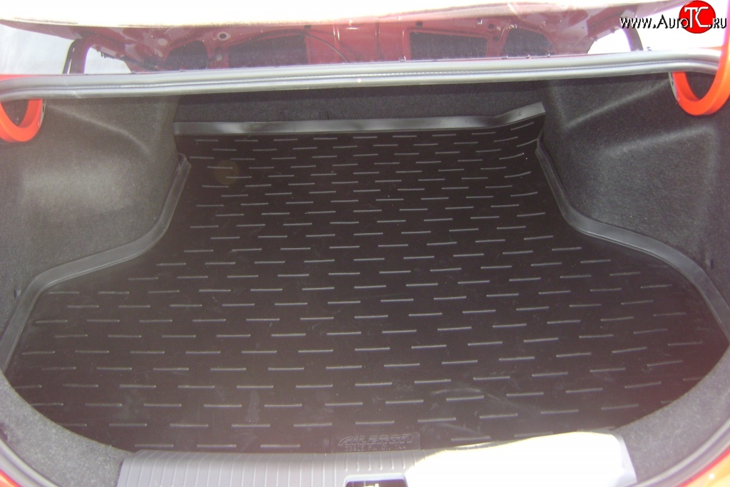 1 699 р. Коврик в багажник (седан) Aileron (полиуретан) FAW Oley седан (2012-2018)