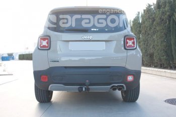 15 349 р. Фаркоп Aragon. (шар A)  Fiat 500X  334 (2014-2023), Fiat Tipo  Egea (2015-2024), Jeep Compass  MP (2016-2024), Jeep Renegade (2015-2024). Увеличить фотографию 3