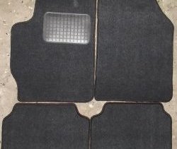Комплект универсальных ковриков в салон Element №4. (текстиль) ВАЗ (Лада) 2102 (1971-1985)
