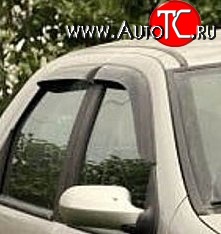 999 р. Комплект дефлекторов окон (ветровиков) 4 шт. Russtal Fiat Albea 170 седан (2002-2012)