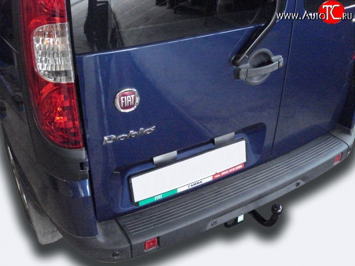 7 399 р. Фаркоп Лидер Плюс Fiat Doblo 223 дорестайлинг (2000-2005) (Без электропакета)