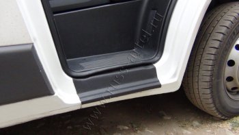 669 р. Накладки на внутренние пороги дверей (шагрень) RA Fiat Ducato 290 (2014-2024). Увеличить фотографию 2