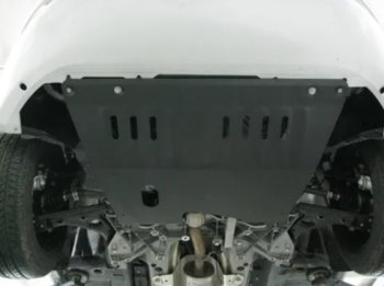 4 599 р. Защита картера двигателя и КПП (V-1,4) Alfeco  Fiat Linea (2007-2016) (Сталь 2 мм). Увеличить фотографию 2