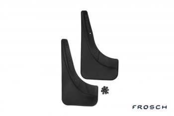 2 699 р. Брызговики Frosch (optimum, в коробке)  Fiat Punto  199 (2005-2012) (Задние). Увеличить фотографию 3