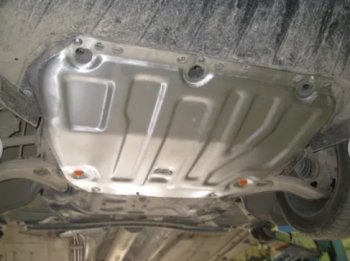 8 349 р. Защита картера двигателя и КПП Alfeco  Ford C-max  Mk1 (2003-2010) (Алюминий 3 мм). Увеличить фотографию 2