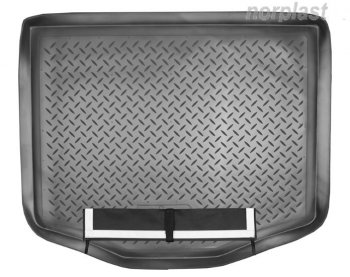2 599 р. Коврик багажника Norplast Unidec  Ford C-max  Mk1 (2007-2010) (Черный, с погрузочным ковриком (фартуком)). Увеличить фотографию 1